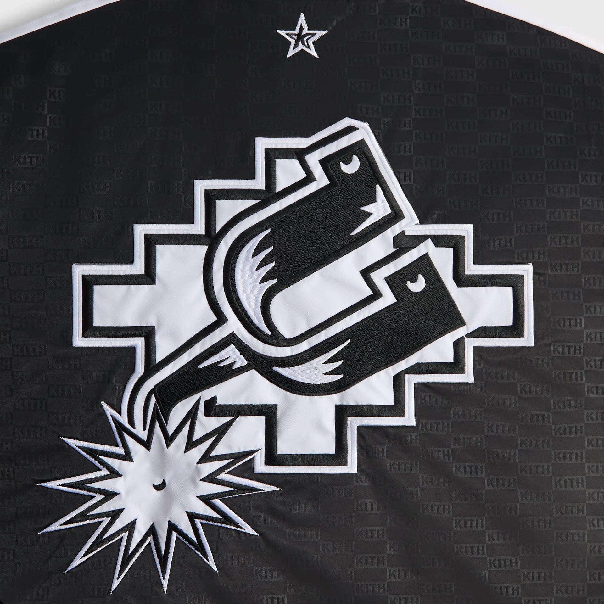Kith for NBA All-Star San Antonio Spurs Bomber Jacket - Black