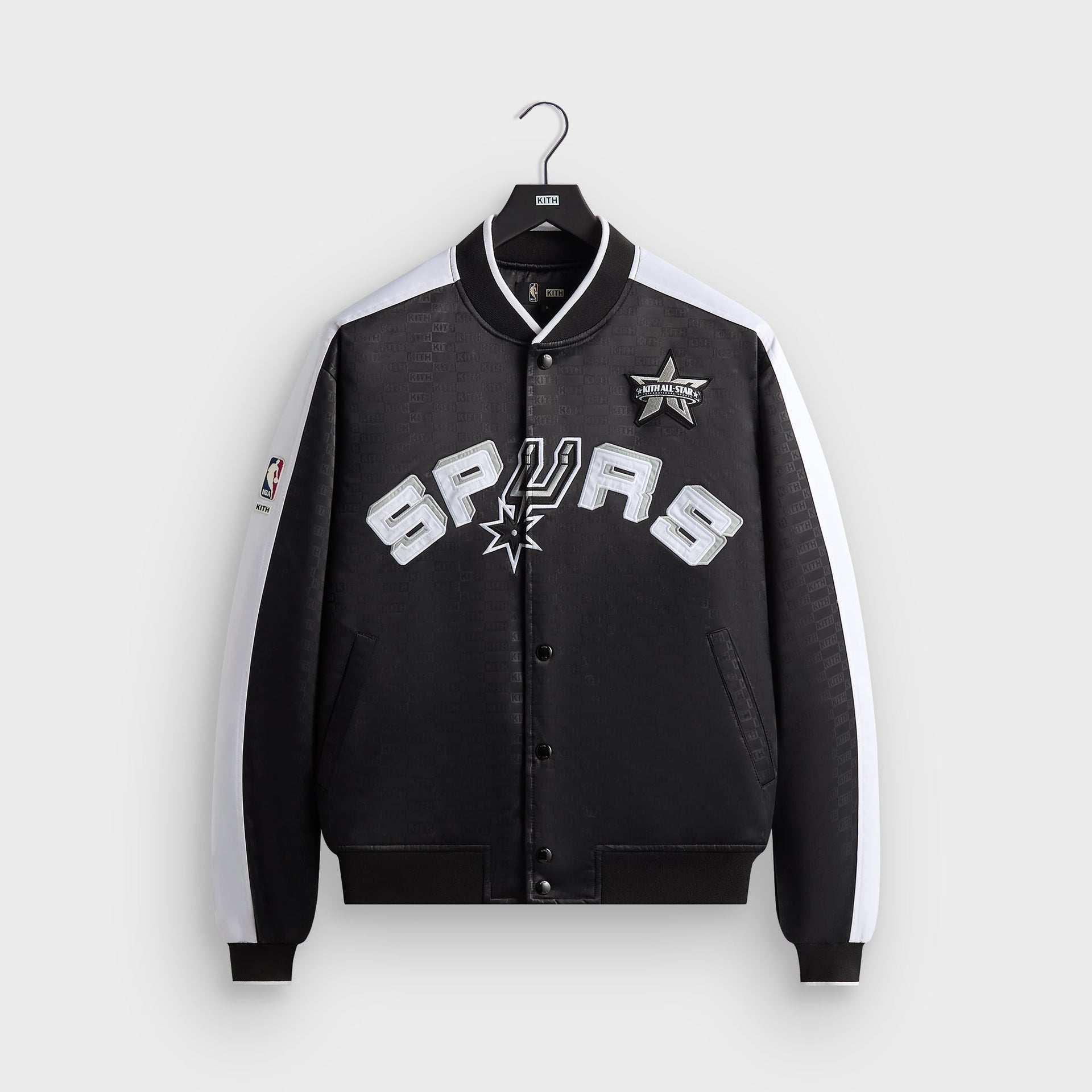 Kith for NBA All-Star San Antonio Spurs Bomber Jacket - Black