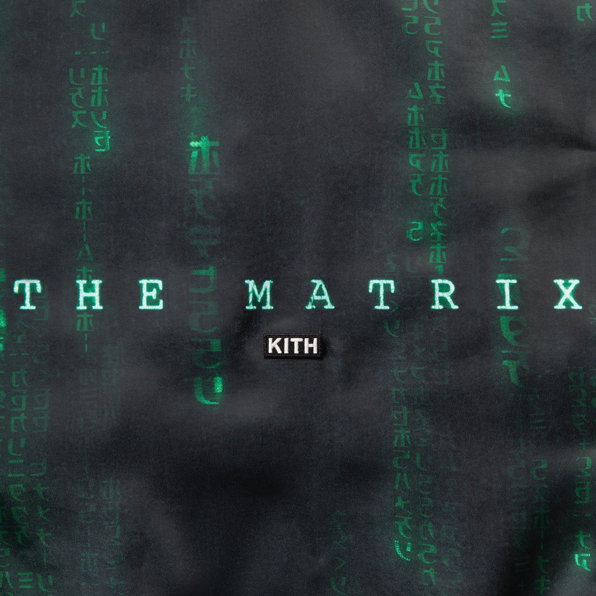 Kith for The Matrix Vance Satin Bomber Jacket - Black – Kith Europe