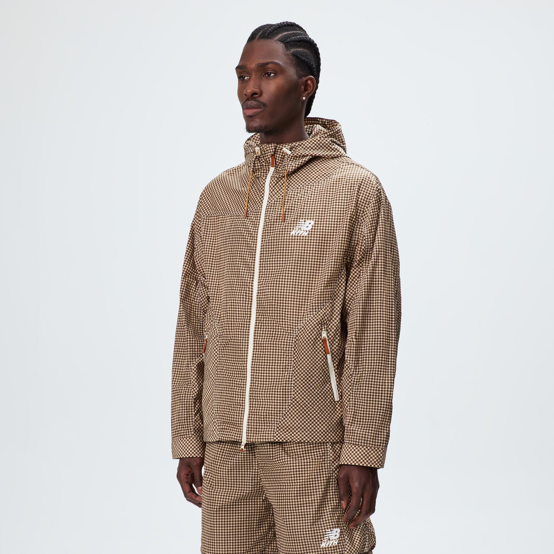 Kith & New Balance Tech Gingham Madison VI Jacket - Legacy - PH