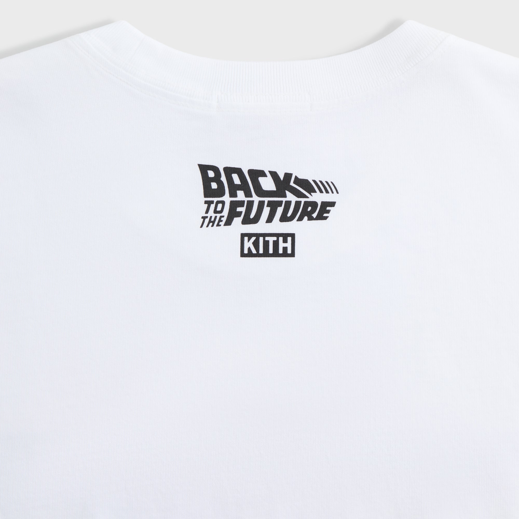 Kith for Back to the Future II Movie Poster Vintage Tee - White