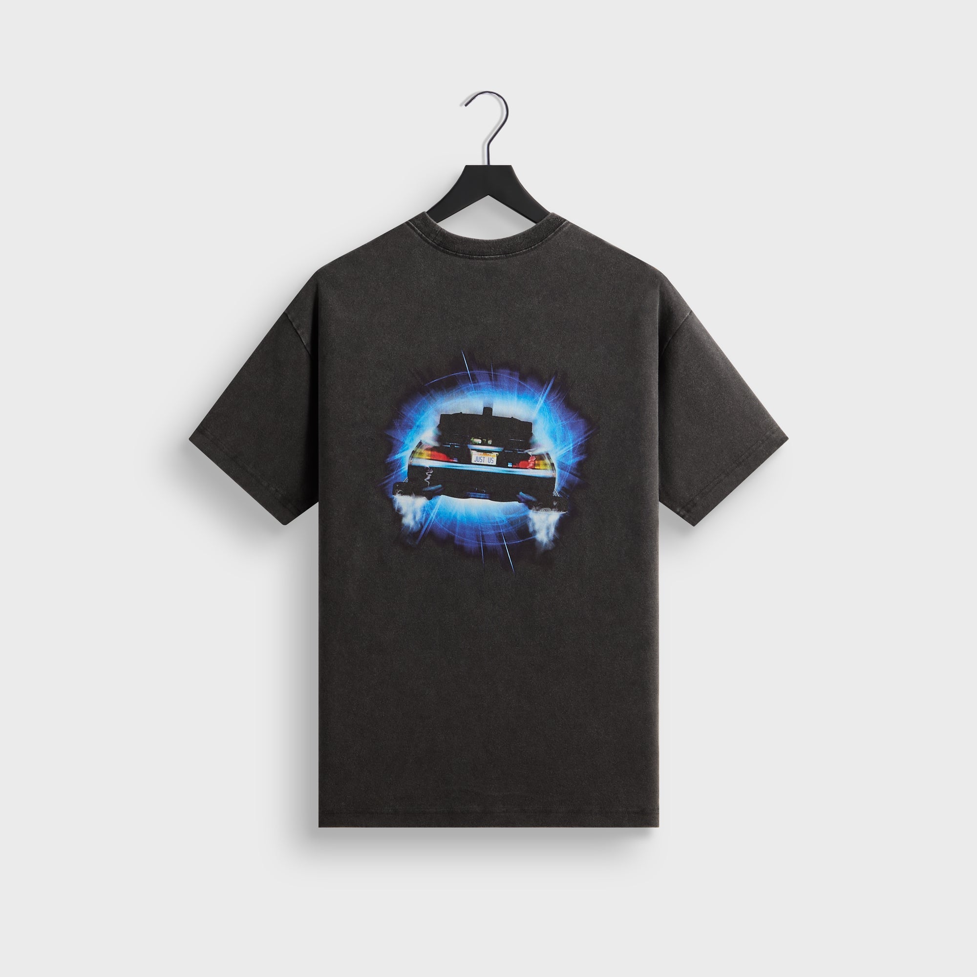 Kith for Back to the Future DeLorean Front Back Vintage Tee