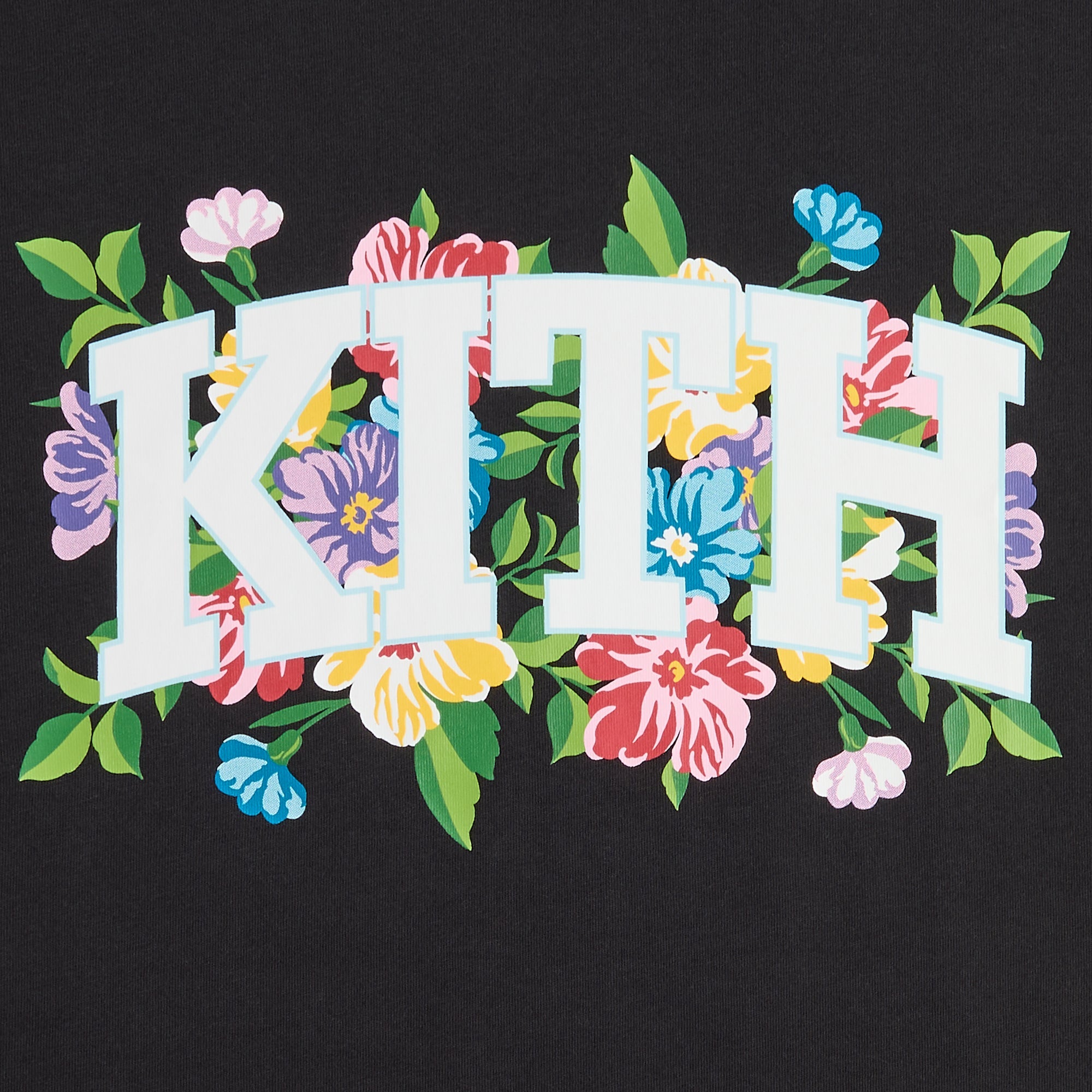Kith Floral Arch Tee - Black – Kith Europe