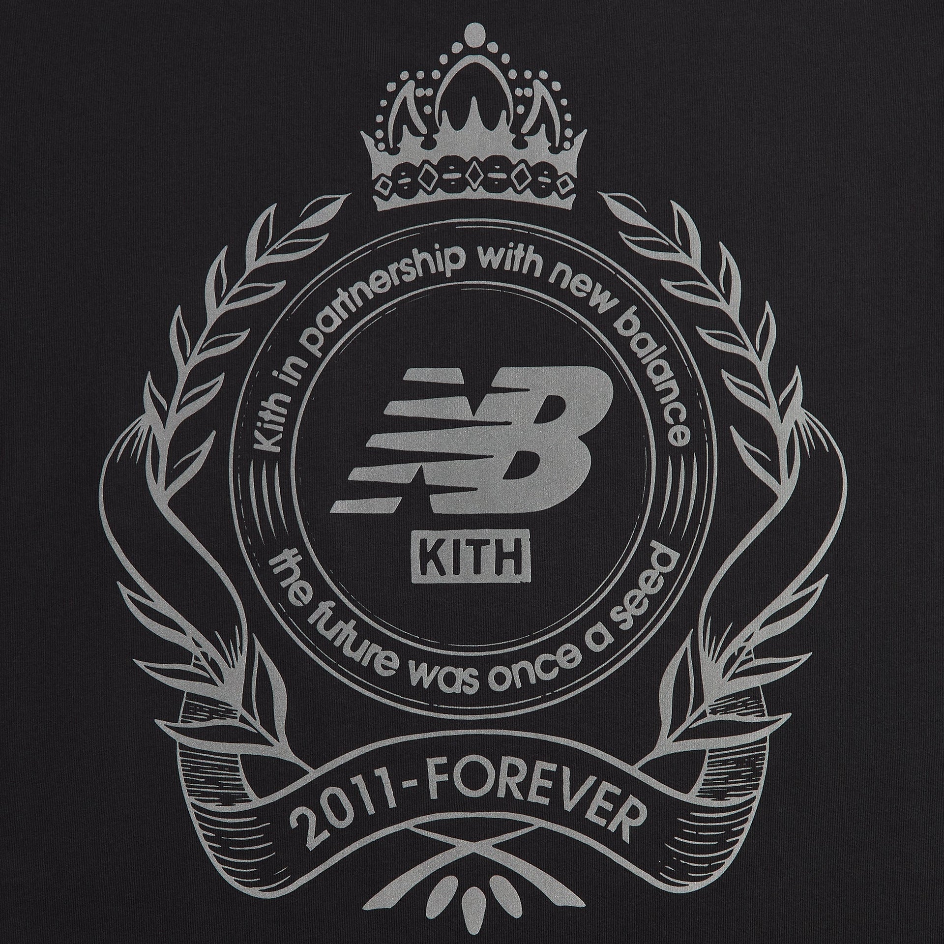 Kith & New Balance Crest Pocket Tee - Black - PH