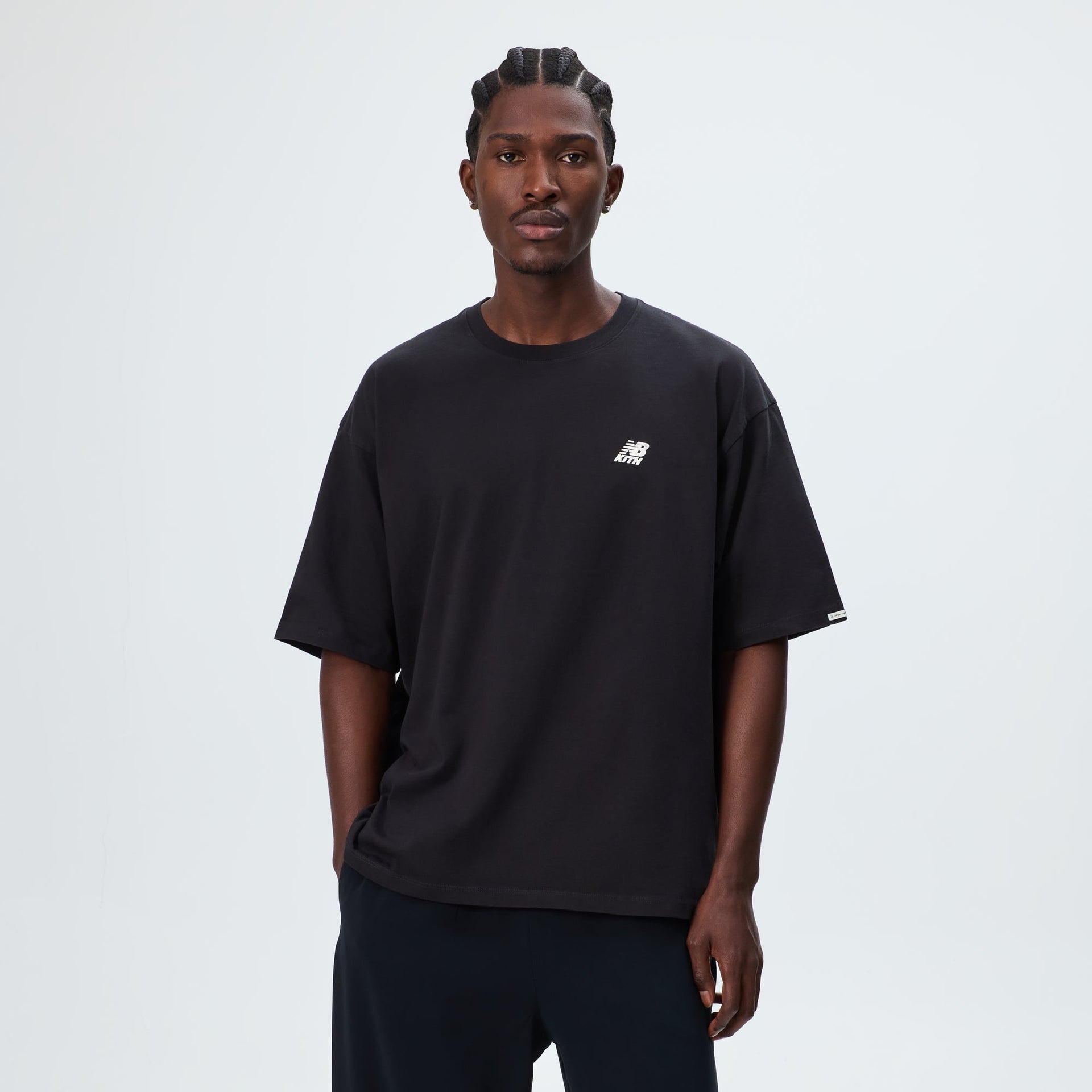 Kith & New Balance 2011 Woodblock Jones Tee - Black - PH