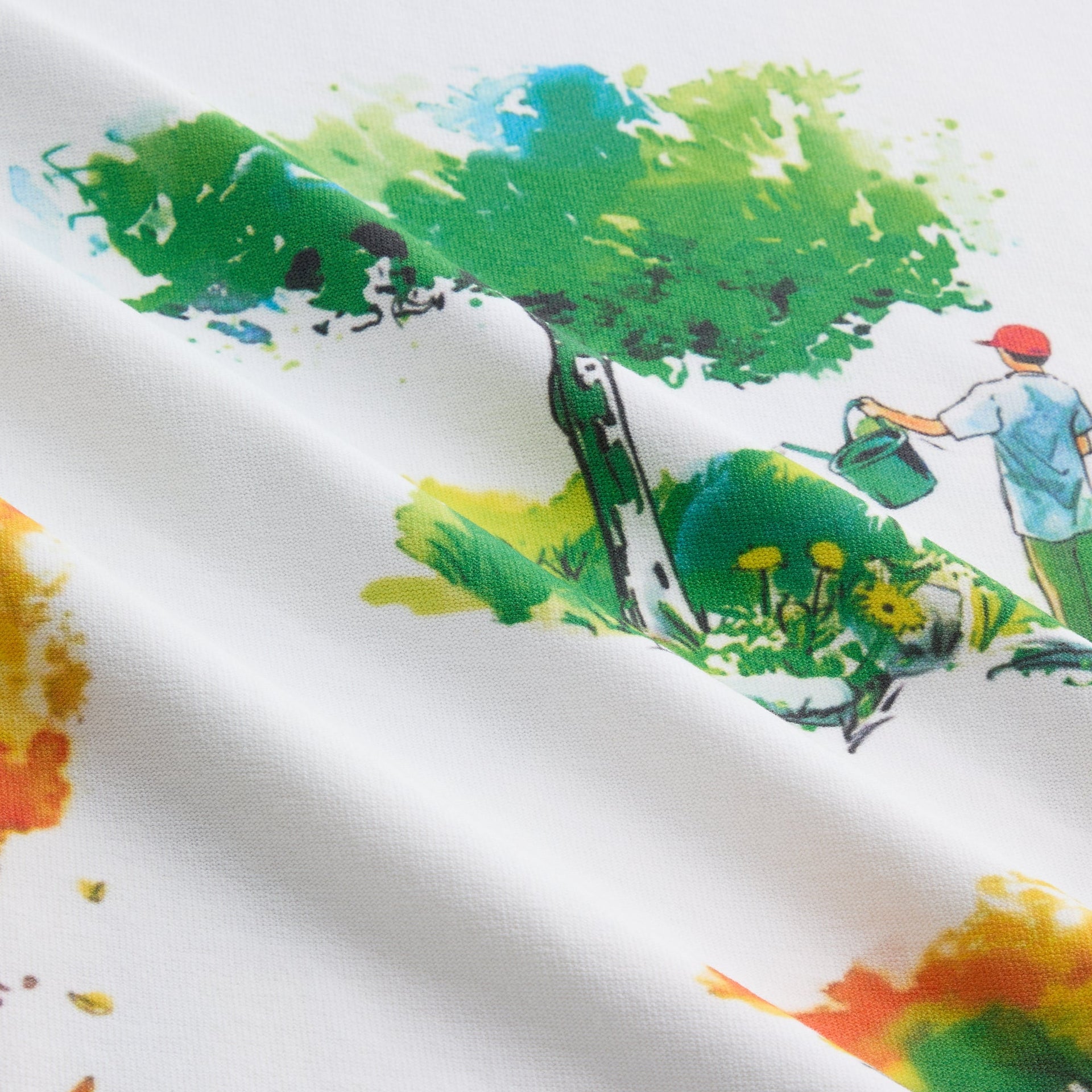 Kith & New Balance Watercolor Quinn Tee - White - PH