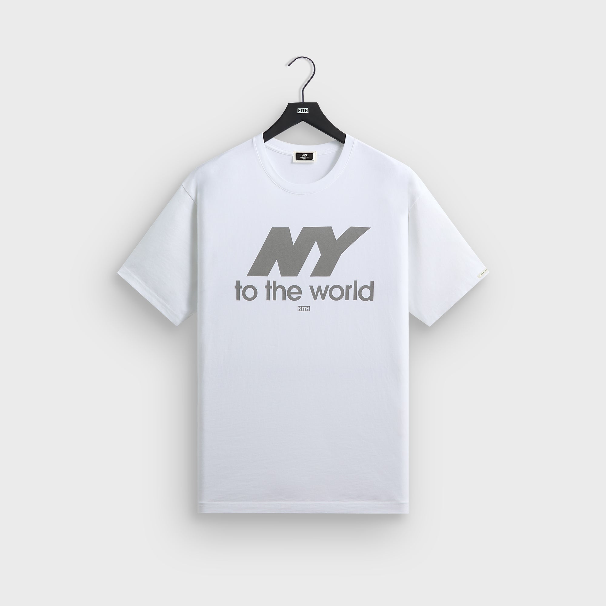 Kith & New Balance NY Tee - White – Kith Europe