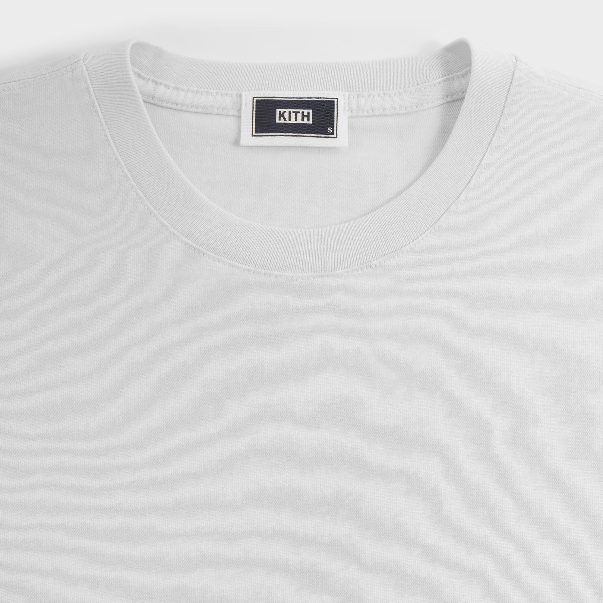 Kith Long Sleeve Vintage Tee - White – Kith Europe