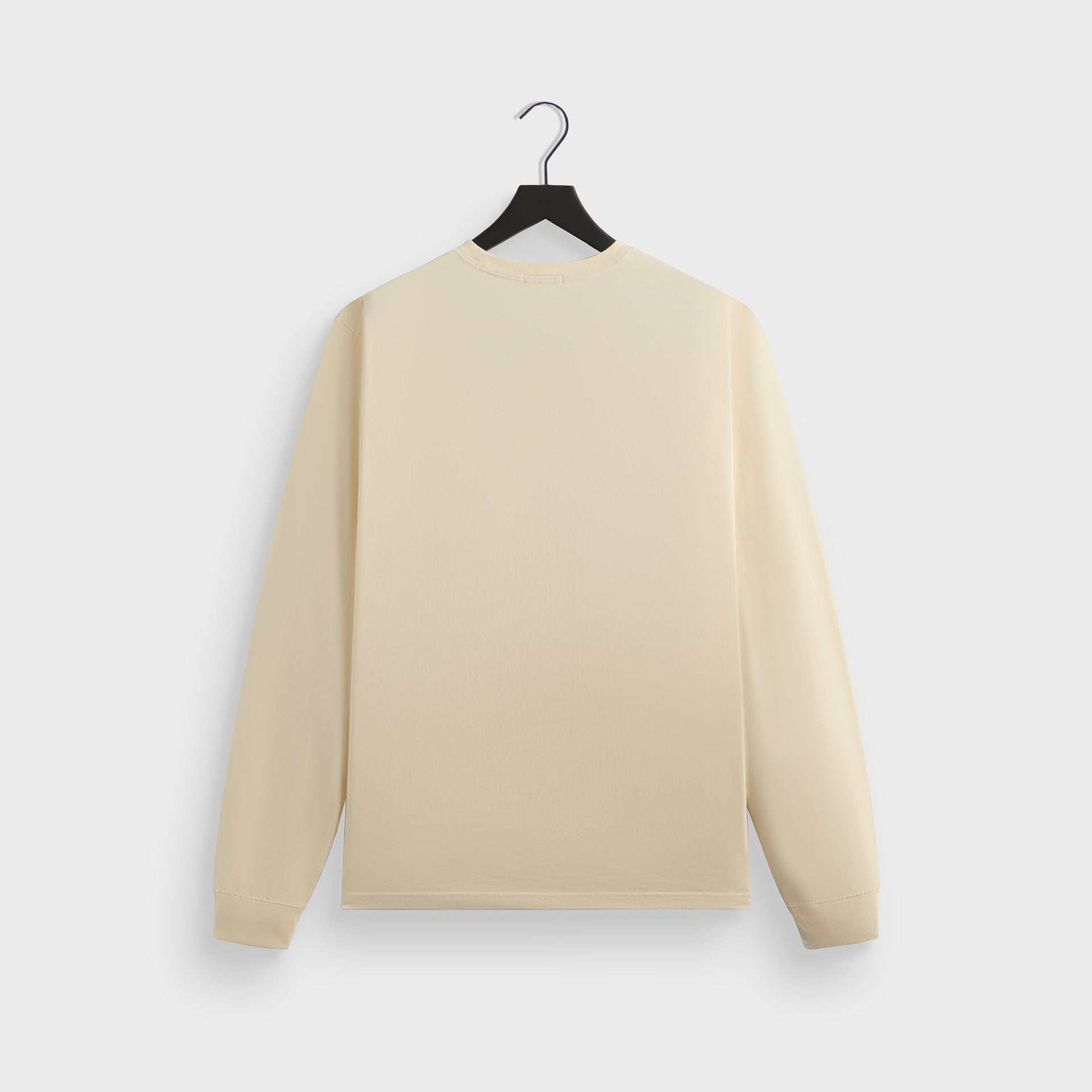 Kith Long Sleeve Vintage Wash Tee in Sandrift