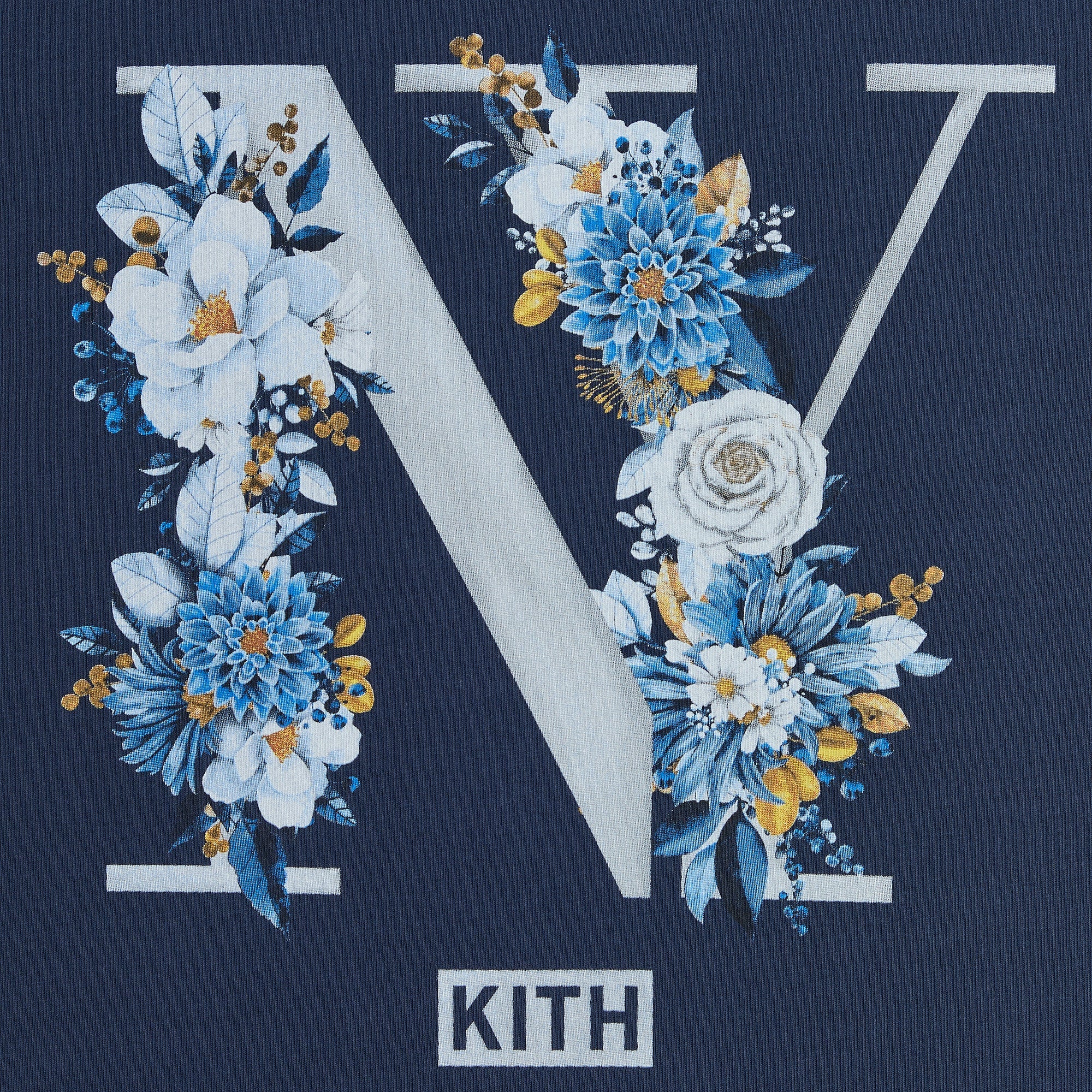 Kith Floral NY Tee - Nocturnal – Kith Europe