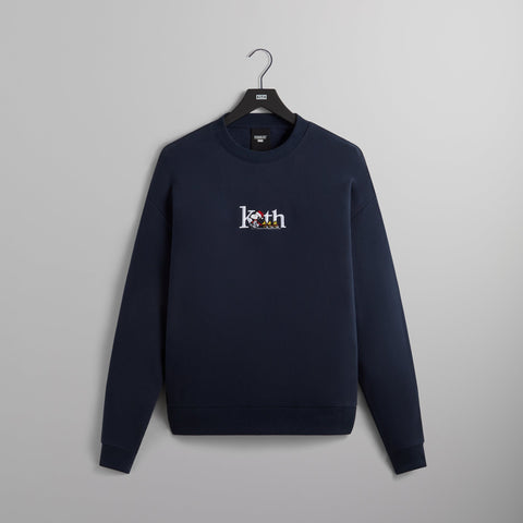 Kith for Peanuts Serif Crewneck - Nocturnal