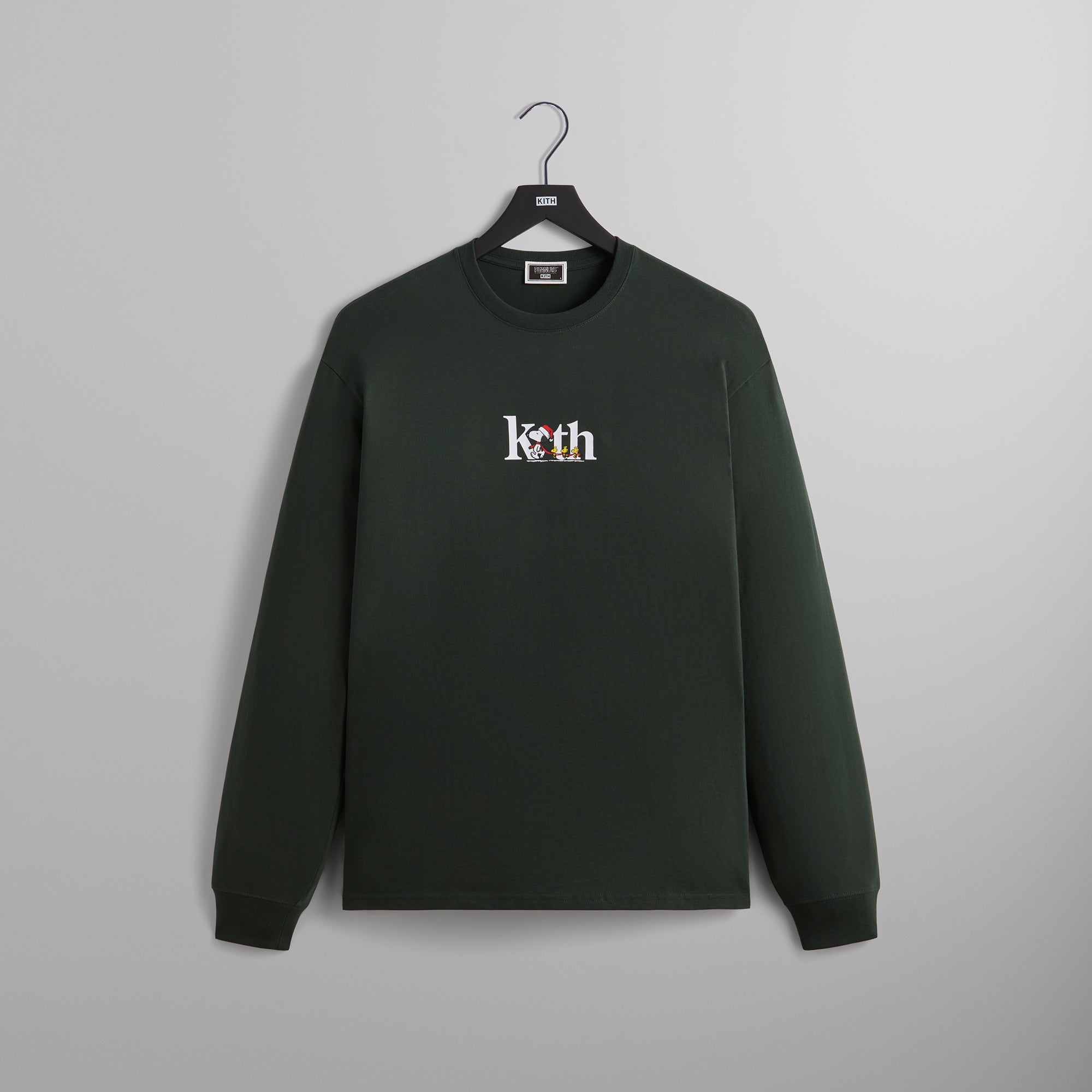 Kith for Peanuts Serif Long Sleeve Tee - Stadium – Kith Europe