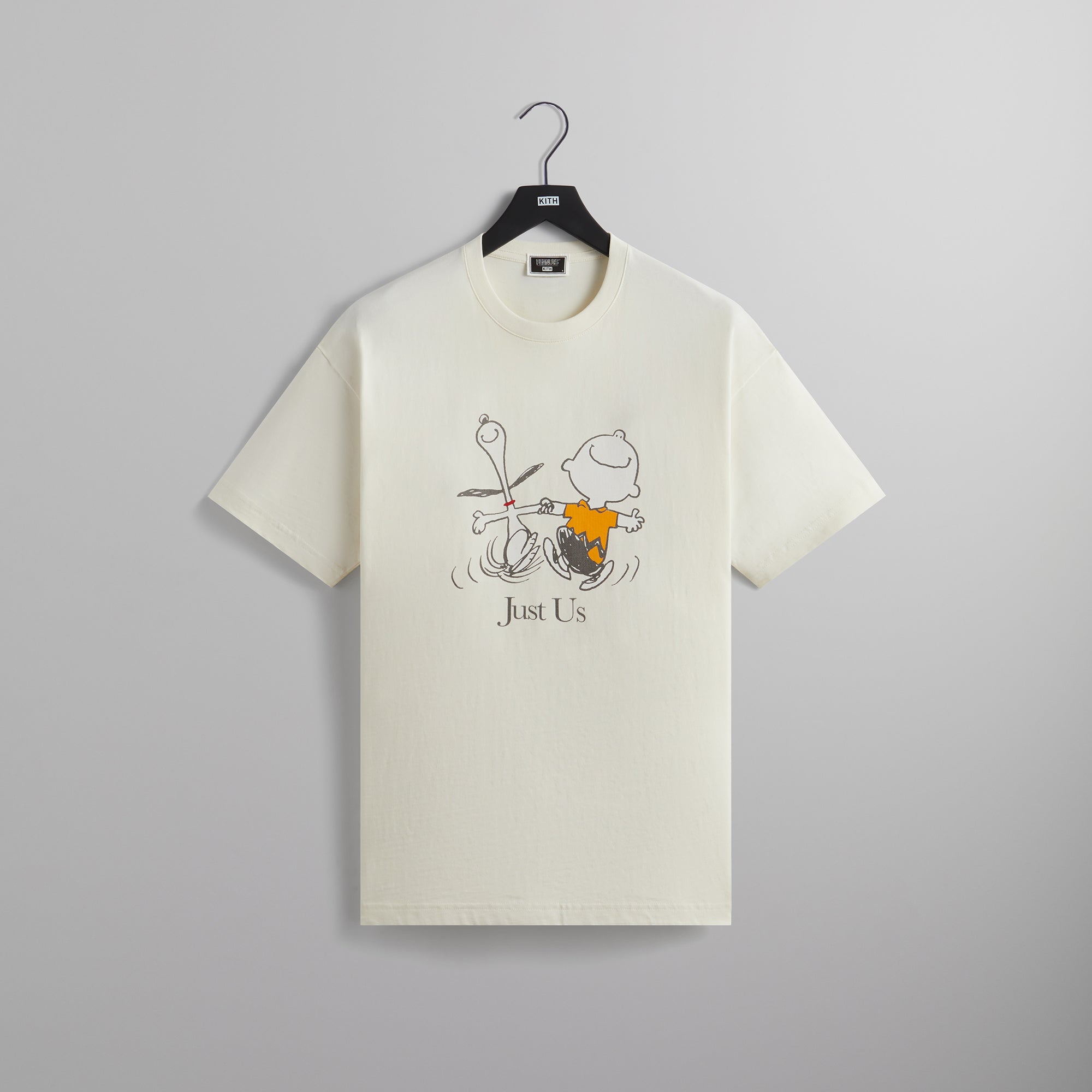 Kith for Peanuts Just Us Tee - Sandrift – Kith Europe