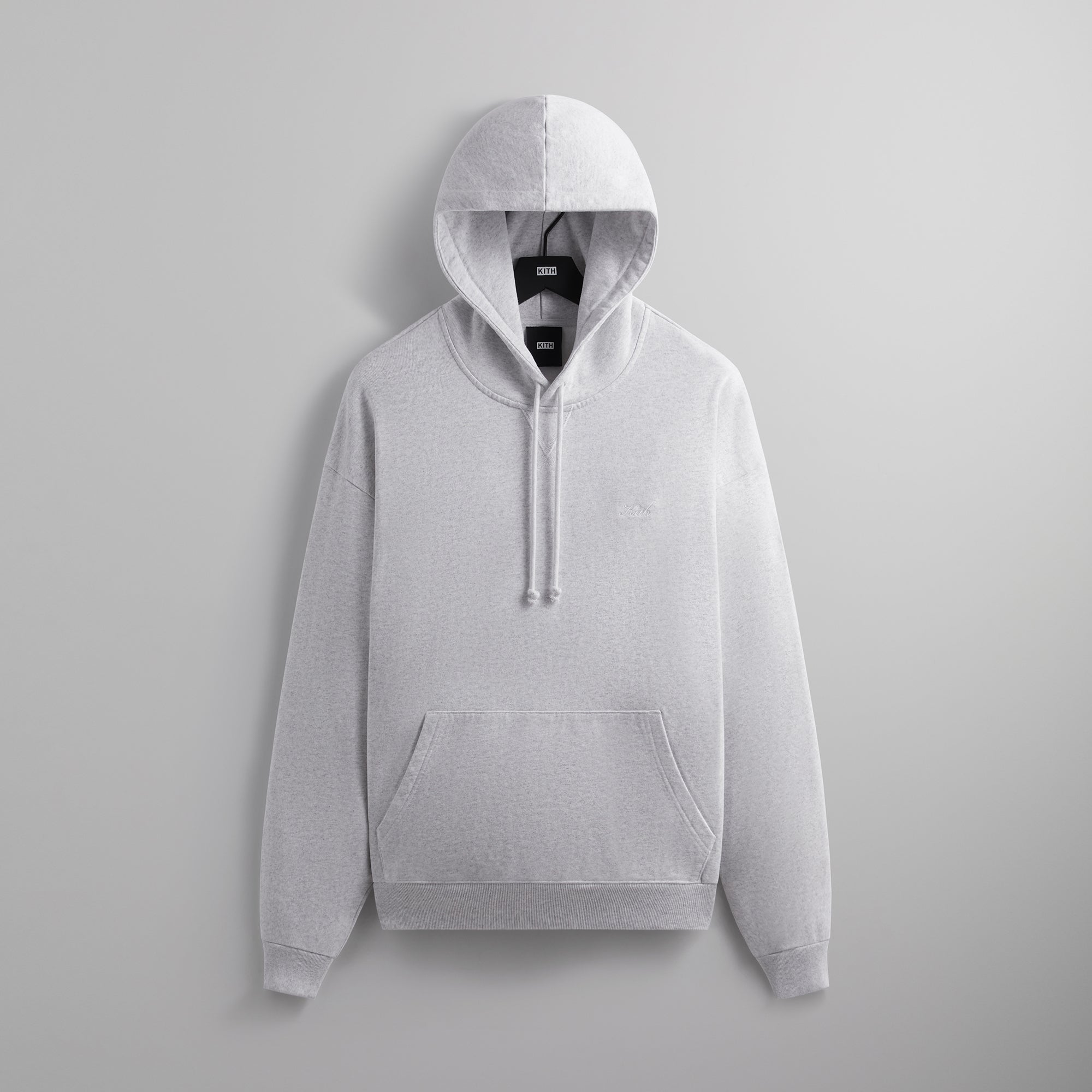 Kith Nelson Hoodie - Light Heather Grey – Kith Europe