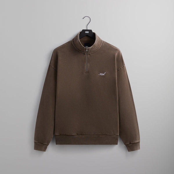 Kith Nelson Quarter Zip - Marl – Kith Europe