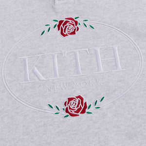 Kith Nelson Collared Pullover -  Light Heather Grey