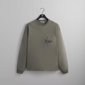 Kith Long Sleeve Quinn Tee - Haze – Kith Europe