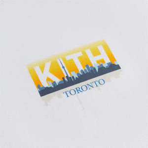 Kith Toronto Classic Logo Tee - White