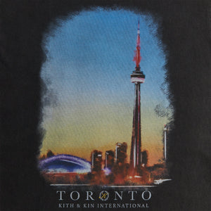 Kith Toronto Skyline Vintage Tee - Black