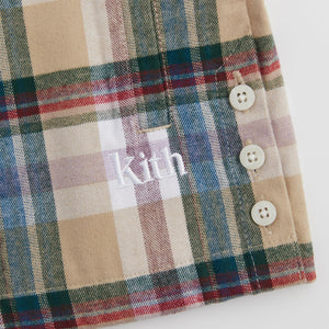 Kith Brushed Flannel Ginza Shirt - Canvas
