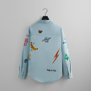 Kith for Otakara NYC Denim Apollo Shirt - Light Indigo