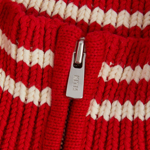 Kith Wyona Full Zip Varsity Sweater - Fame