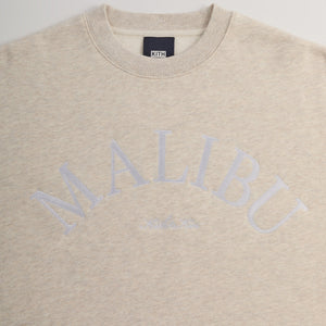 Kith Malibu Souvenir Crewneck - Heather Oatmeal