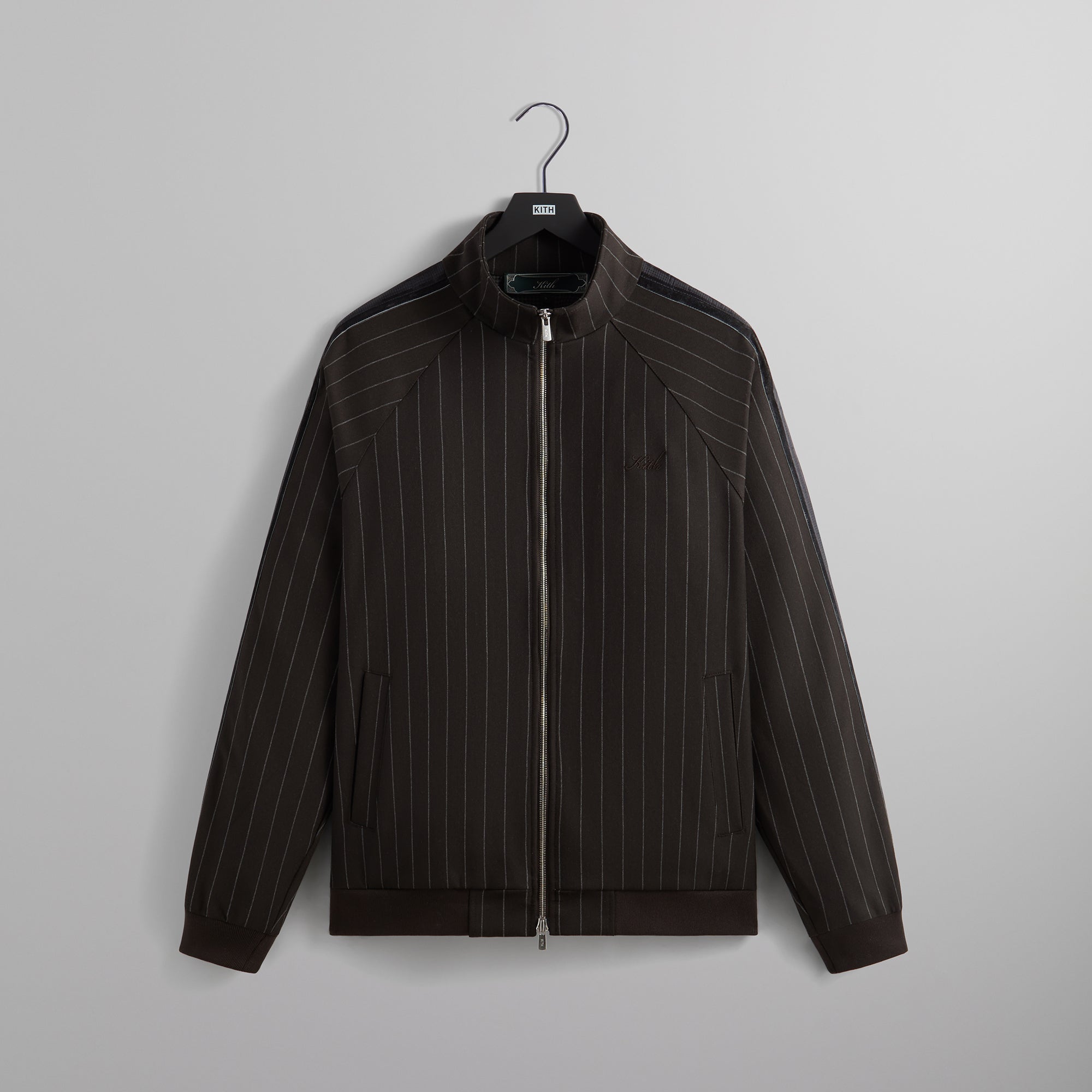 Kith Double Weave Clifton Track Jacket - Kindling – Kith Europe