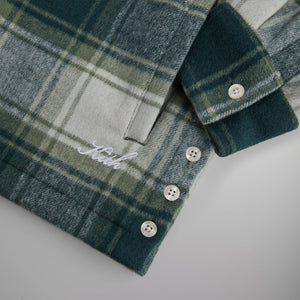 Kith Wool Ginza Shirt - Stadium – Kith Europe