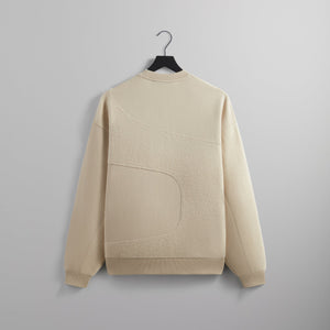 Kith Curved Seam Madison Crewneck - Sediment