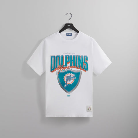 Kith for the NFL: Dolphins Vintage Tee - White – Kith Europe