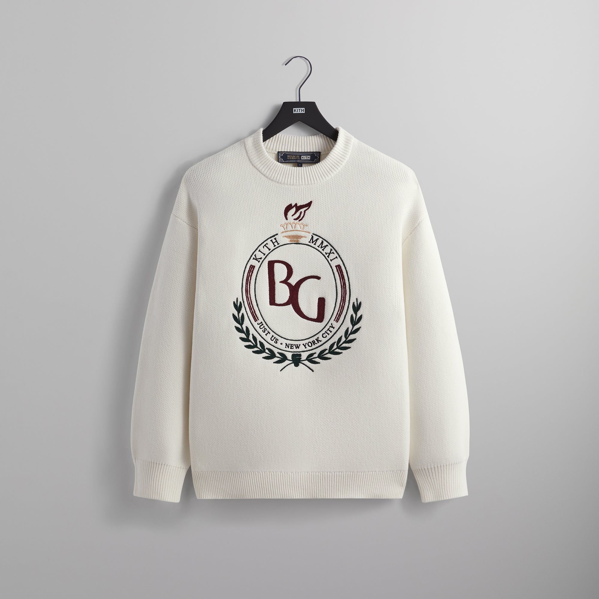 Kith for Bergdorf Goodman Saratoga Crewneck - Silk – Kith Europe