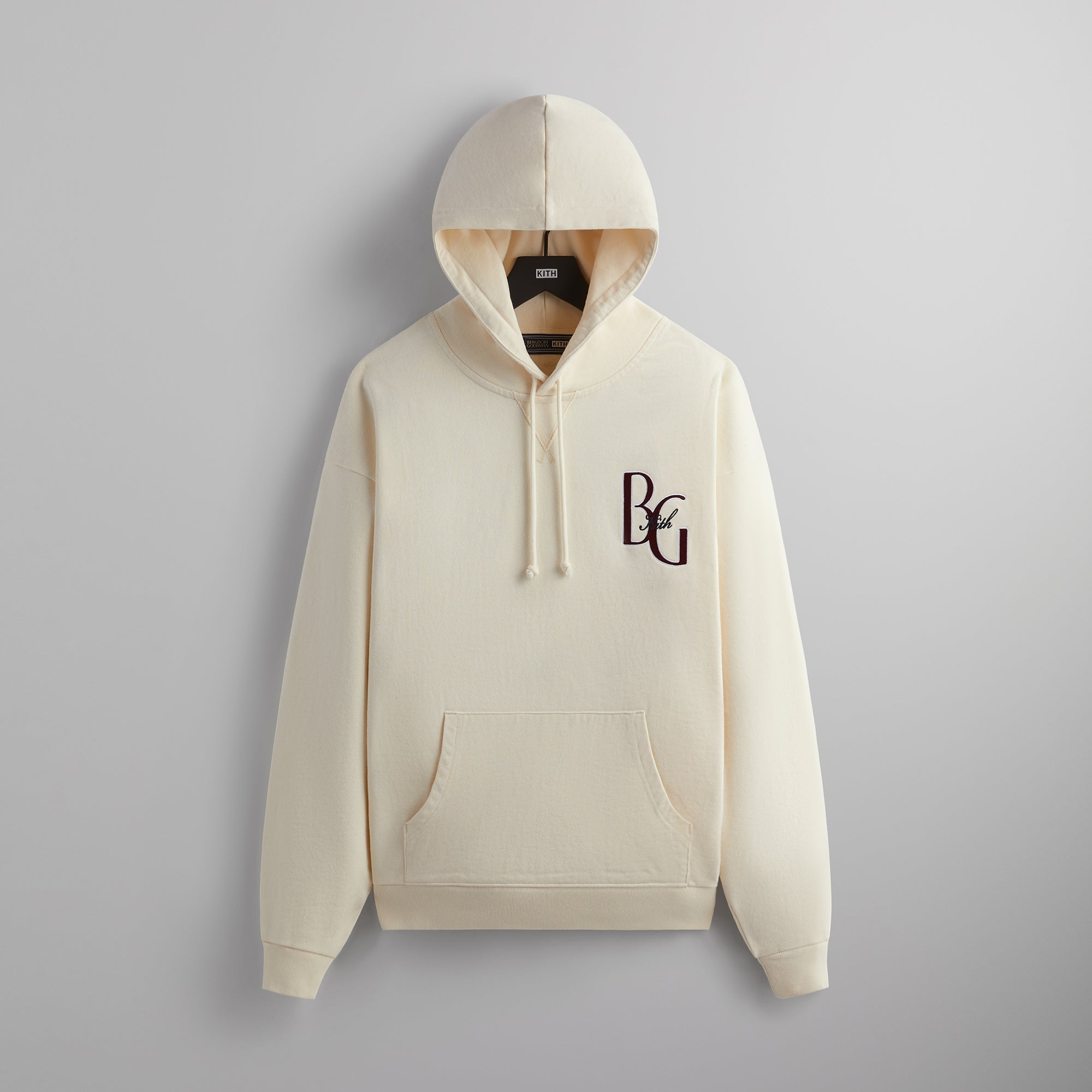 Kith for Bergdorf Goodman Nelson Crest Hoodie - Sandrift – Kith Europe