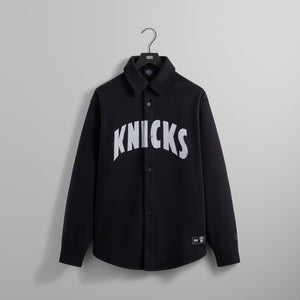 Kith for the New York Knicks Apollo Buttondown - Nocturnal – Kith 