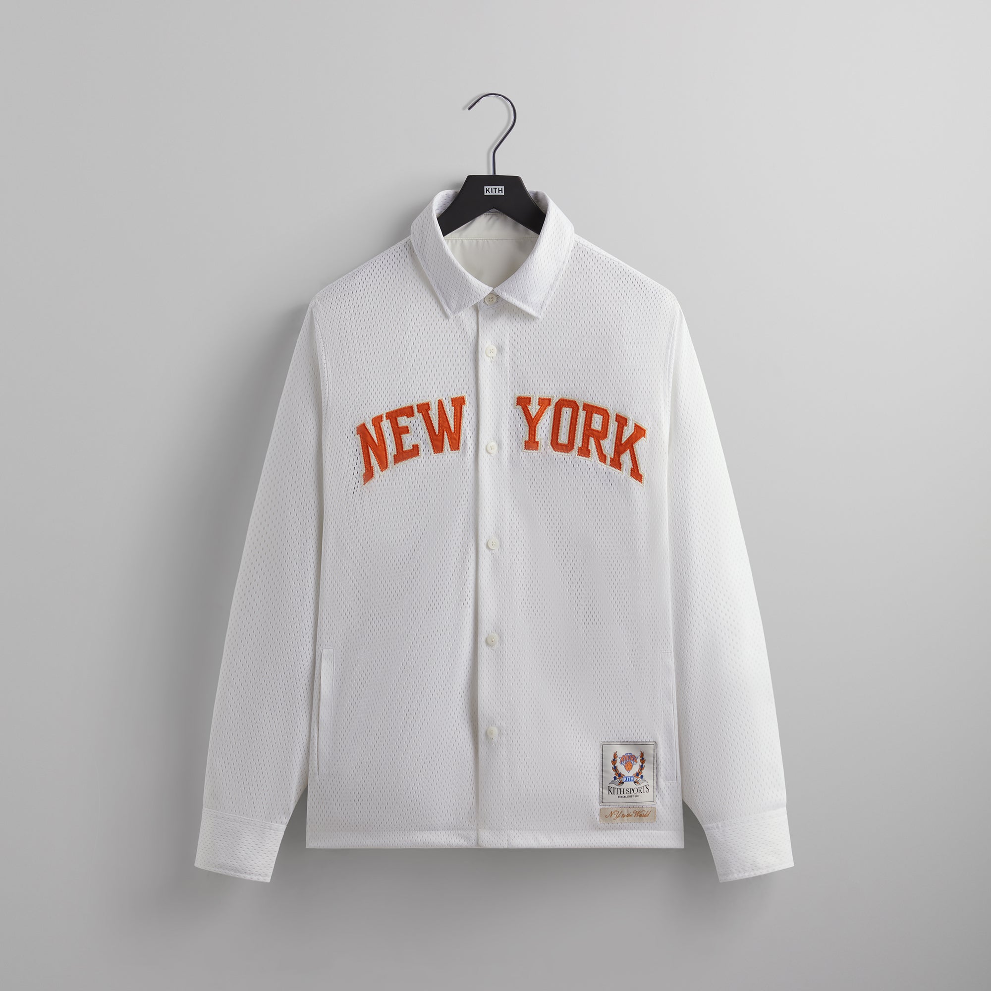 Kith for the New York Knicks Reversible Ginza - White – Kith Europe