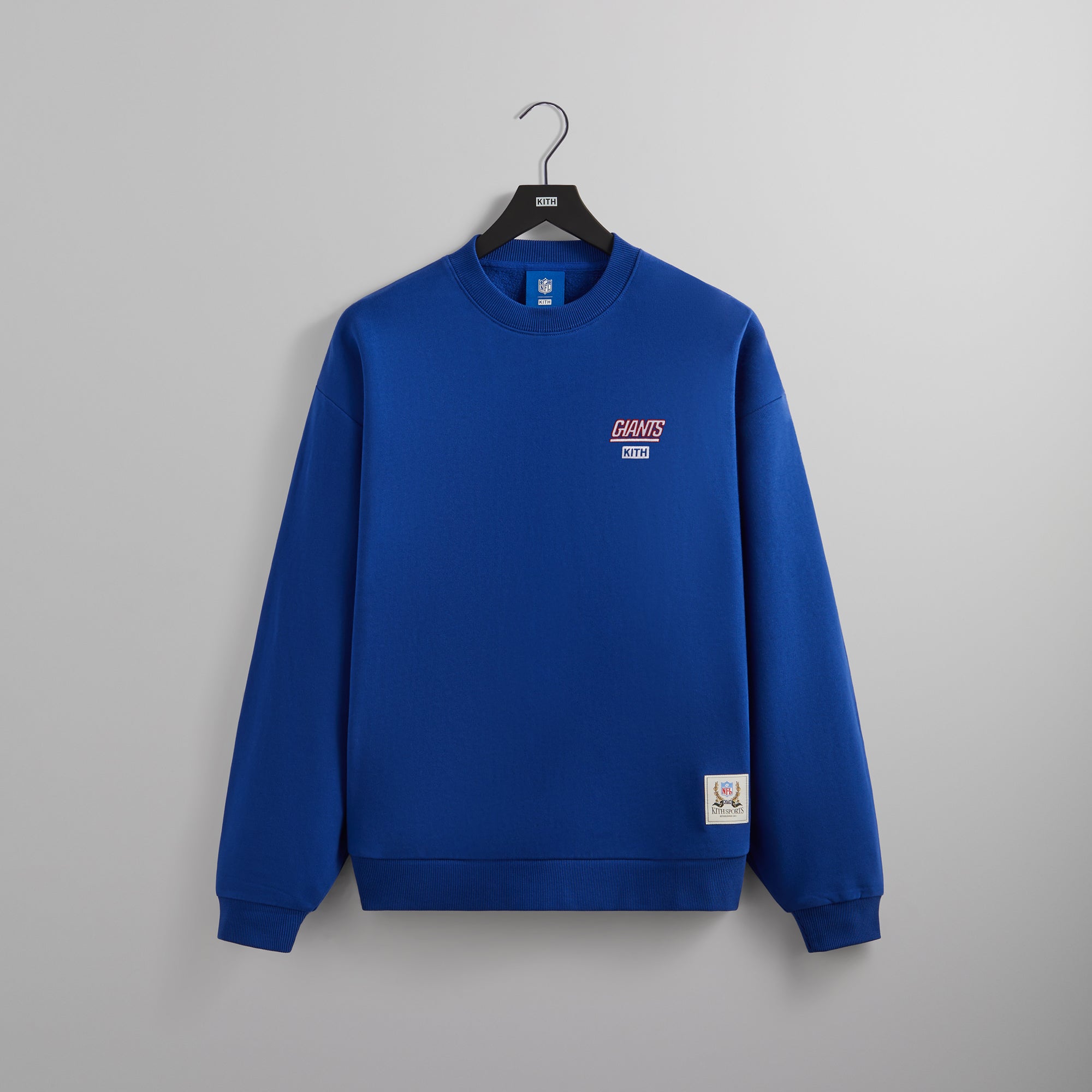 Kith for the NFL: Giants Helmet Nelson Vintage Crewneck - Current