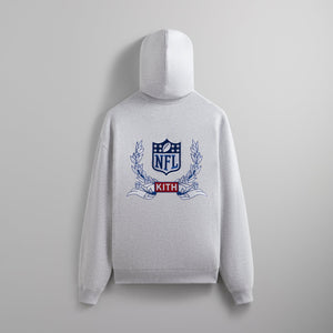 Kith for the NFL: Giants Laurel Hoodie - Light Heather Grey – Kith