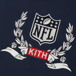 Kith for The NFL: Giants Laurel Hoodie - Light Heather Grey S