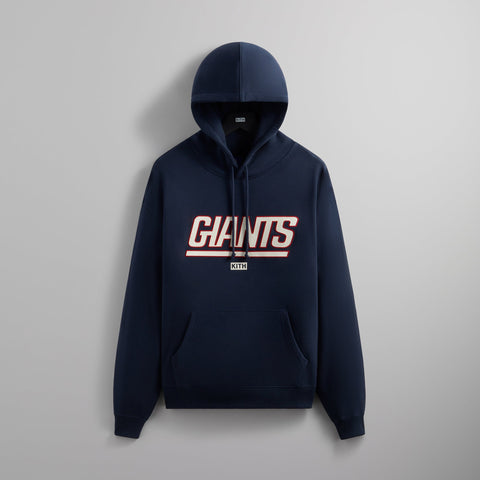 Kith for the NFL: Giants Laurel Hoodie - Nocturnal – Kith Europe