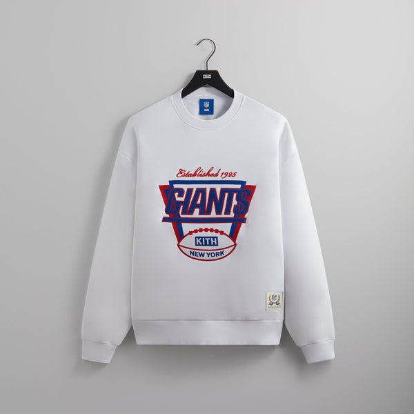 Kith for the NFL: Giants Helmet Nelson Vintage Crewneck - Current