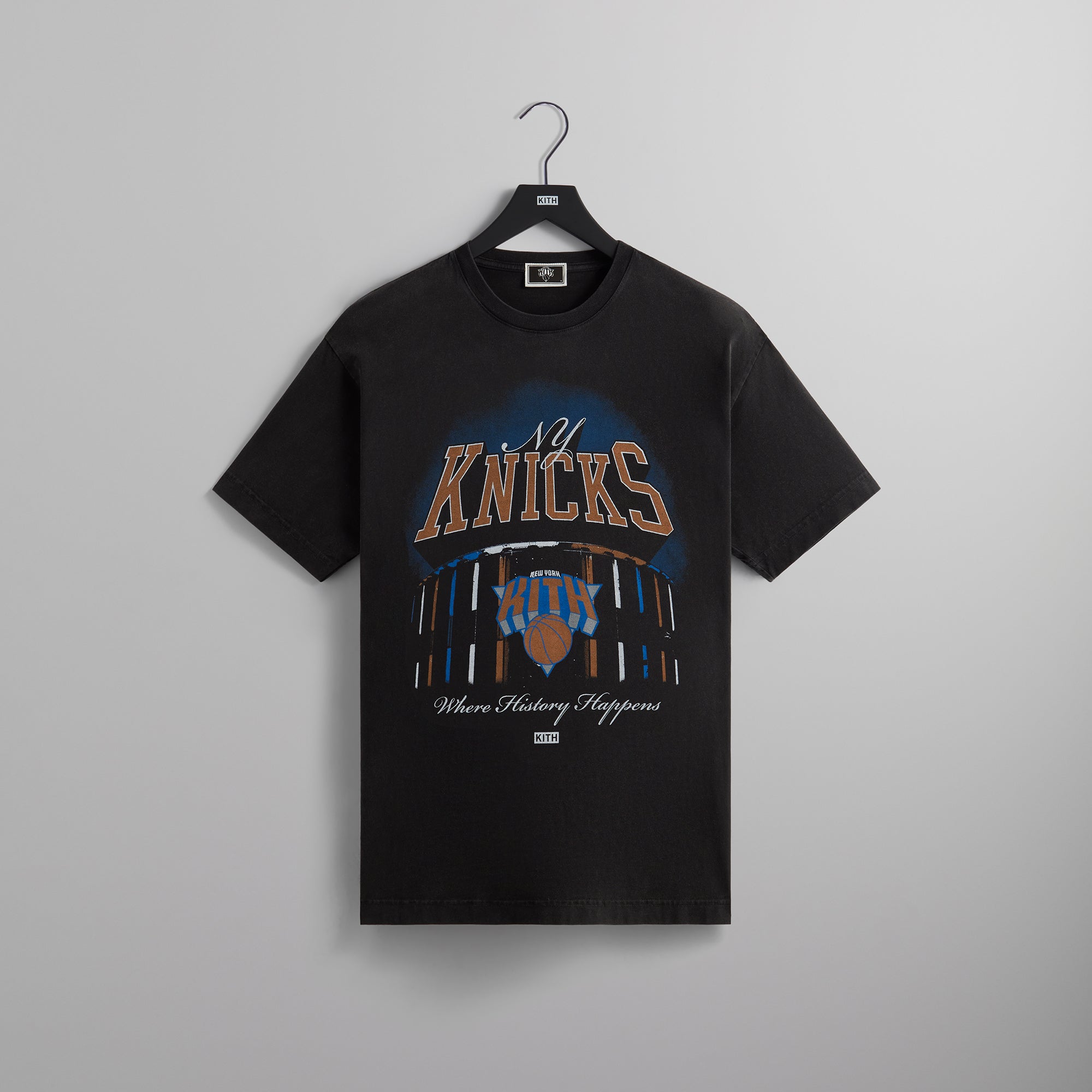 Kith for the New York Knicks MSG Vintage Tee - Black – Kith Europe