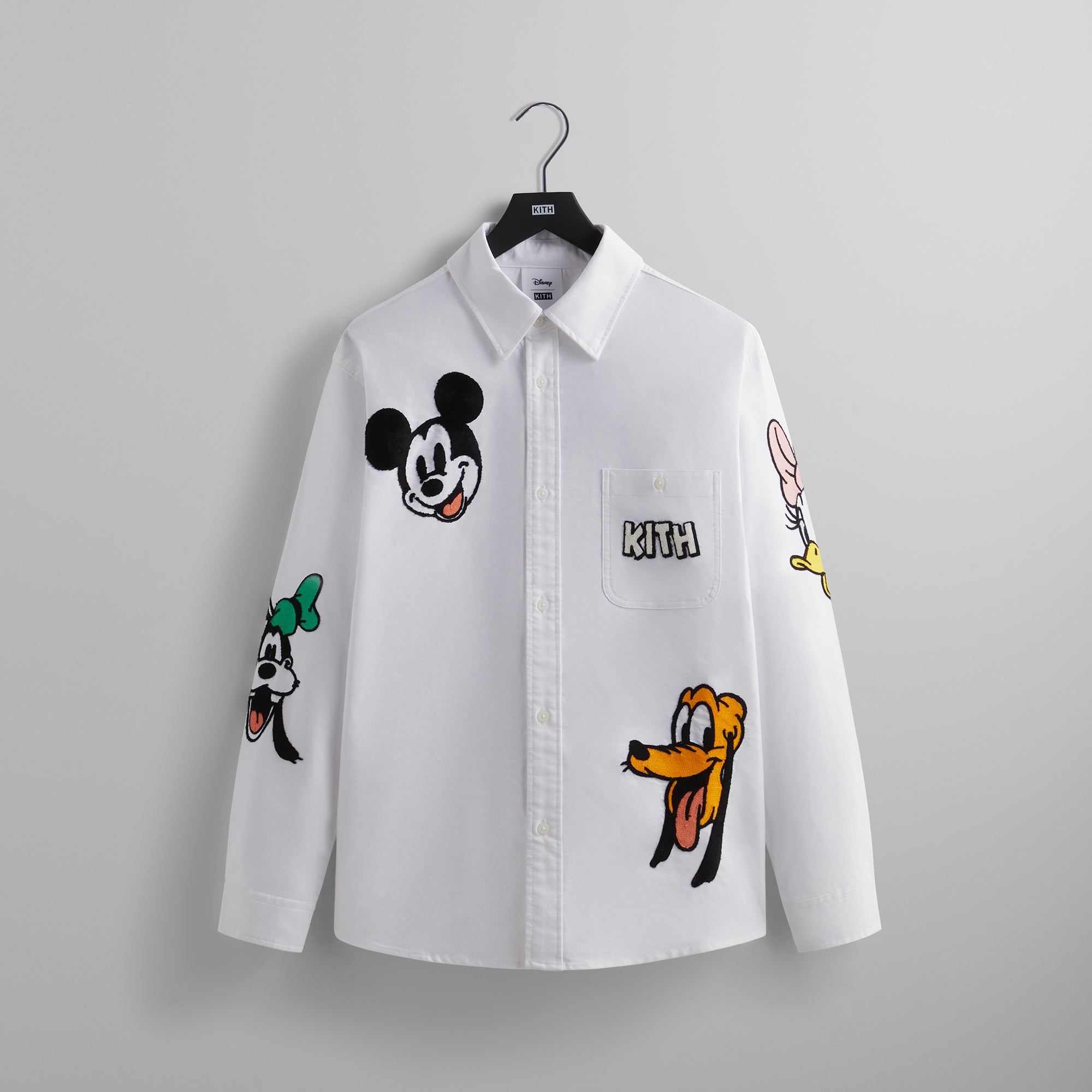 Disney | Kith for Mickey & Friends Oxford Apollo - White – Kith Europe