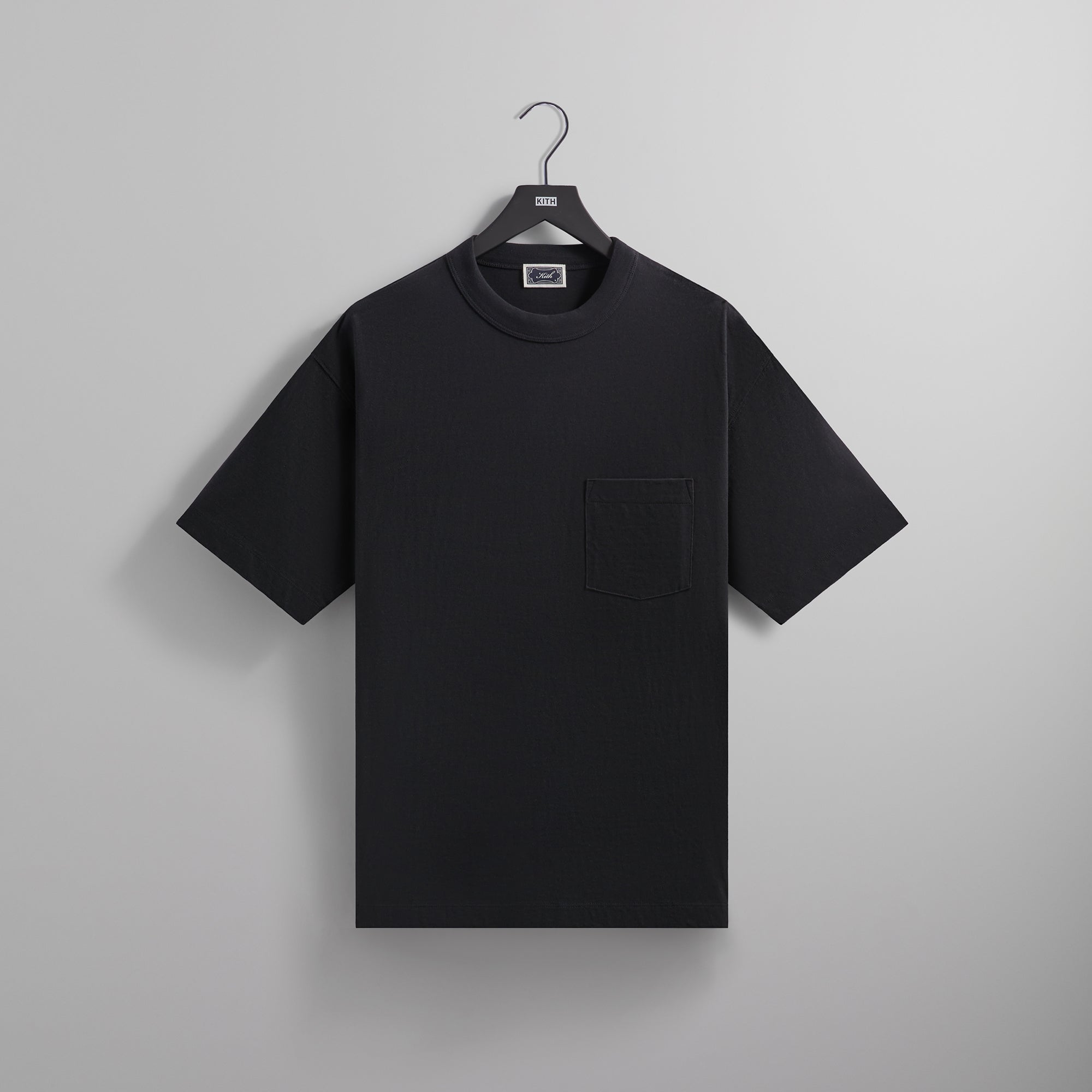 Kith black tee hotsell