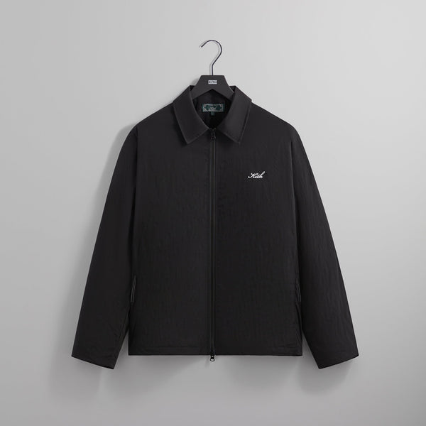 Kith Wrinkle Nylon Jonas Coaches Jacket - Black – Kith Europe