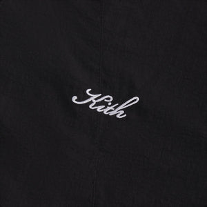 Kith Wrinkle Nylon Windsor Panelled Track Jacket - Black