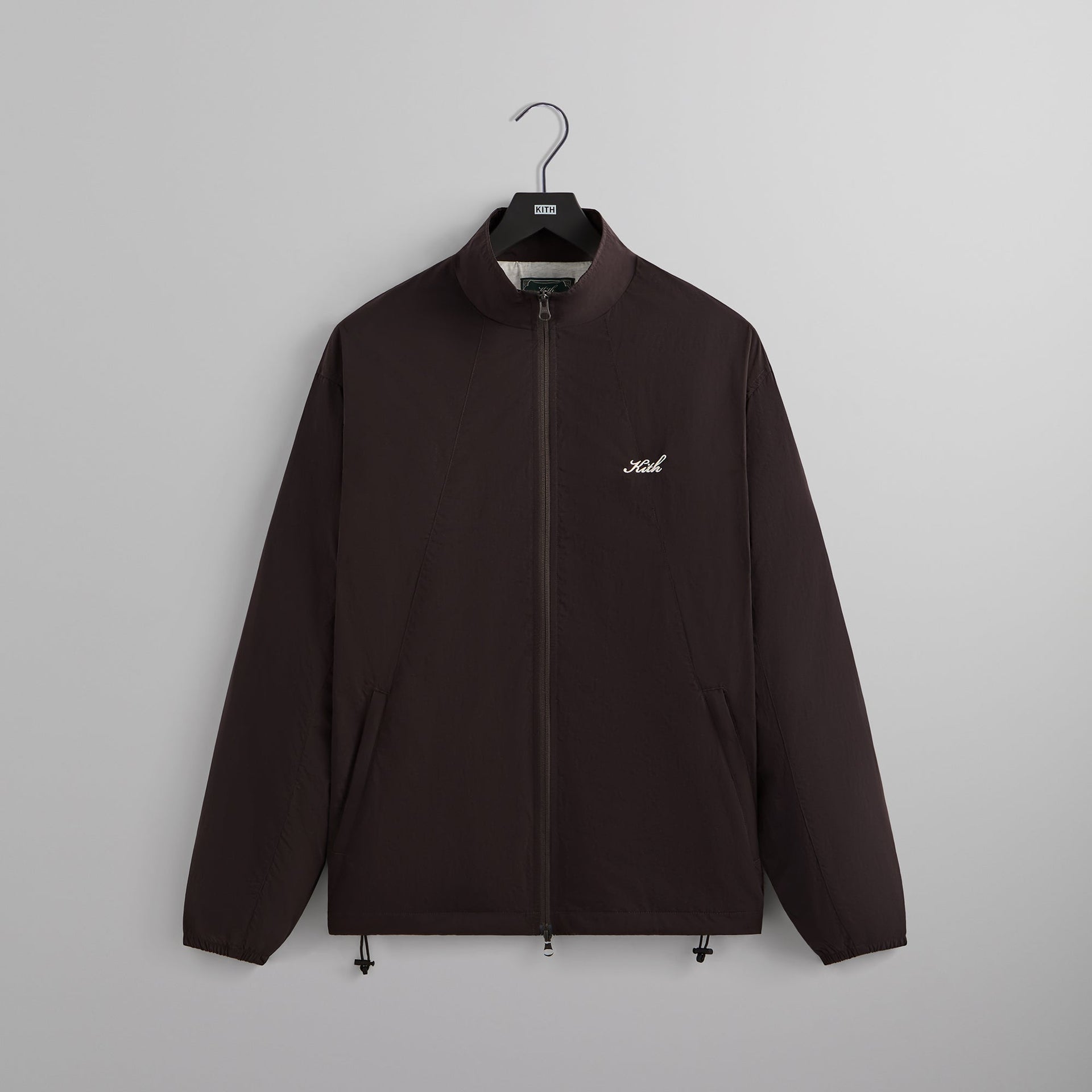 Kith Wrinkle Nylon Windsor Panelled Track Jacket - Kindling