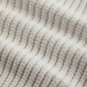 Kith Wyona Open Knit Full Zip Sweater - Light Heather Grey PH
