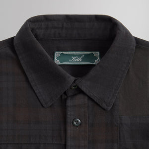 Kith Patchwork Jaydin Buttondown Shirt - Black