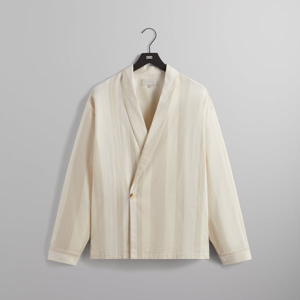 Kith Long Sleeve Thompson Crossover Shirt - Hallow – Kith Europe
