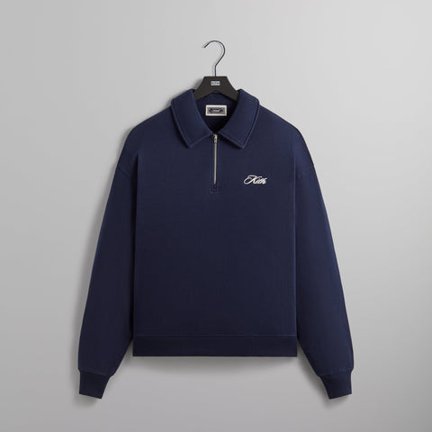 Kith Nelson Quarter Zip Rugby - Nocturnal